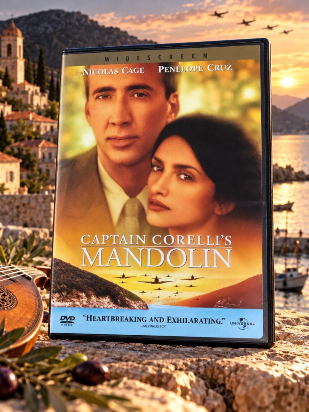 Captain Corelli's Mandolin (DVD, Region 1) Very Good condition!